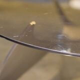 Table Basse Propeller en Verre par Knut Hesterberg pour Ronald Schmidt, 1960s