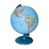 Globe terrestre lumineux, vintage " Technodidattica"