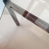 Vintage bamboo and Plexiglas 1970 magazine holders