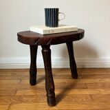 Wooden tripod stool