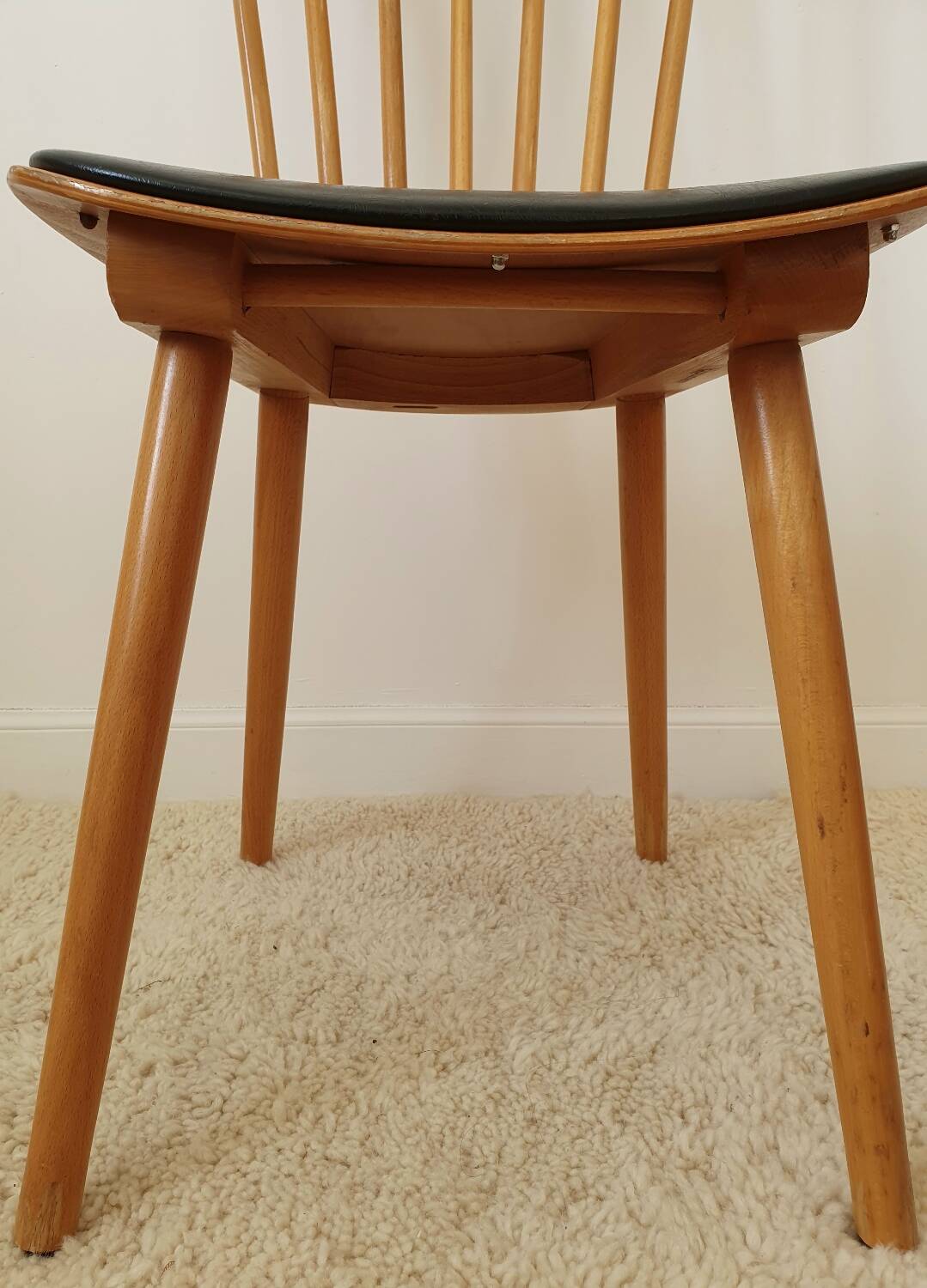 6 Sonata 842 chairs by Baumann, 1960