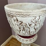 Plant holder plaster column
