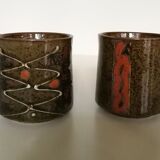 Stoneware cups