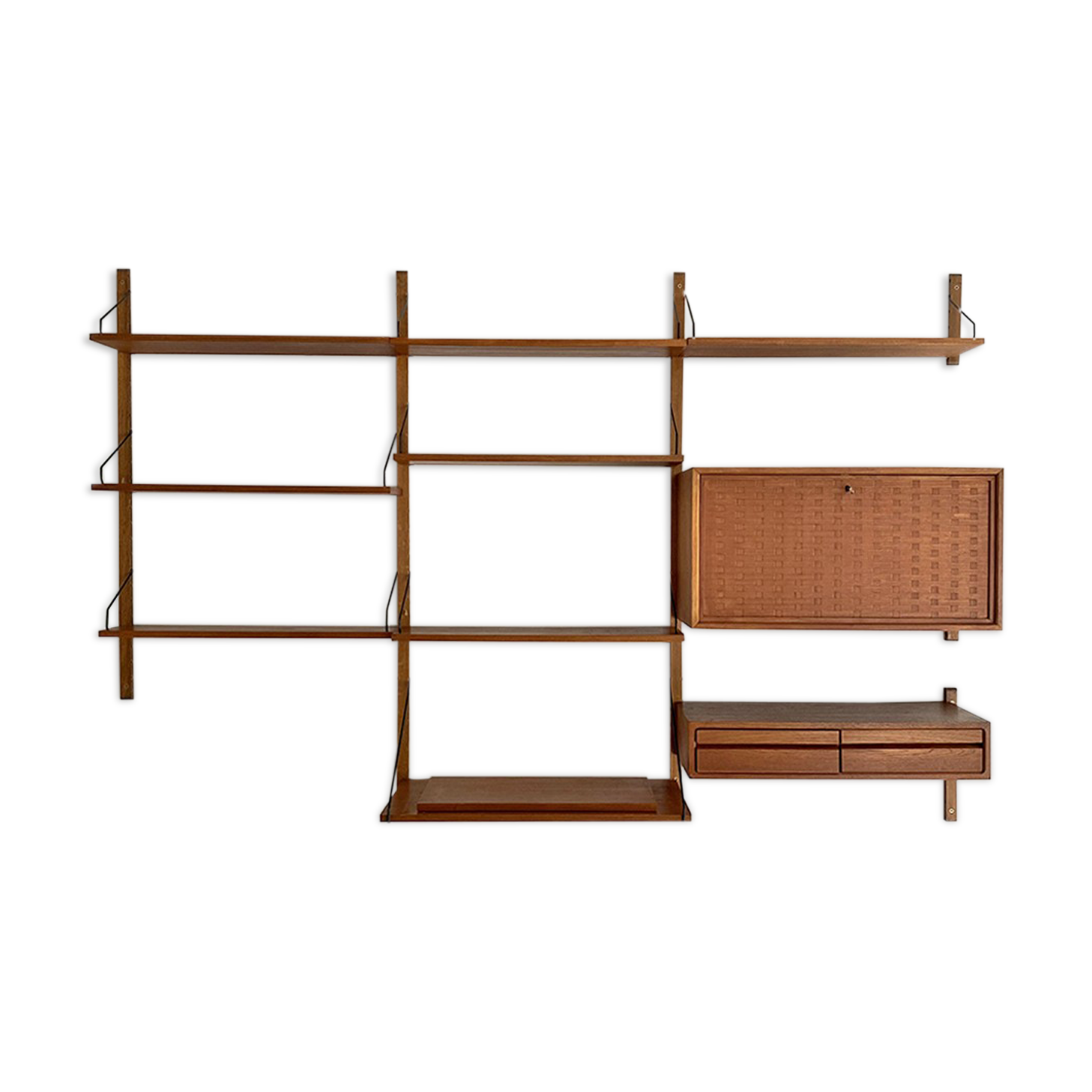 Modular shelf design Poul Cadovius 1960