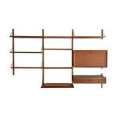 Modular shelf design Poul Cadovius 1960