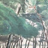 Painting “Dunes”, L.Grelier, 1962