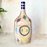 Blue Amazigh bottle vase