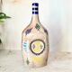 Vase bouteille amazigh bleu