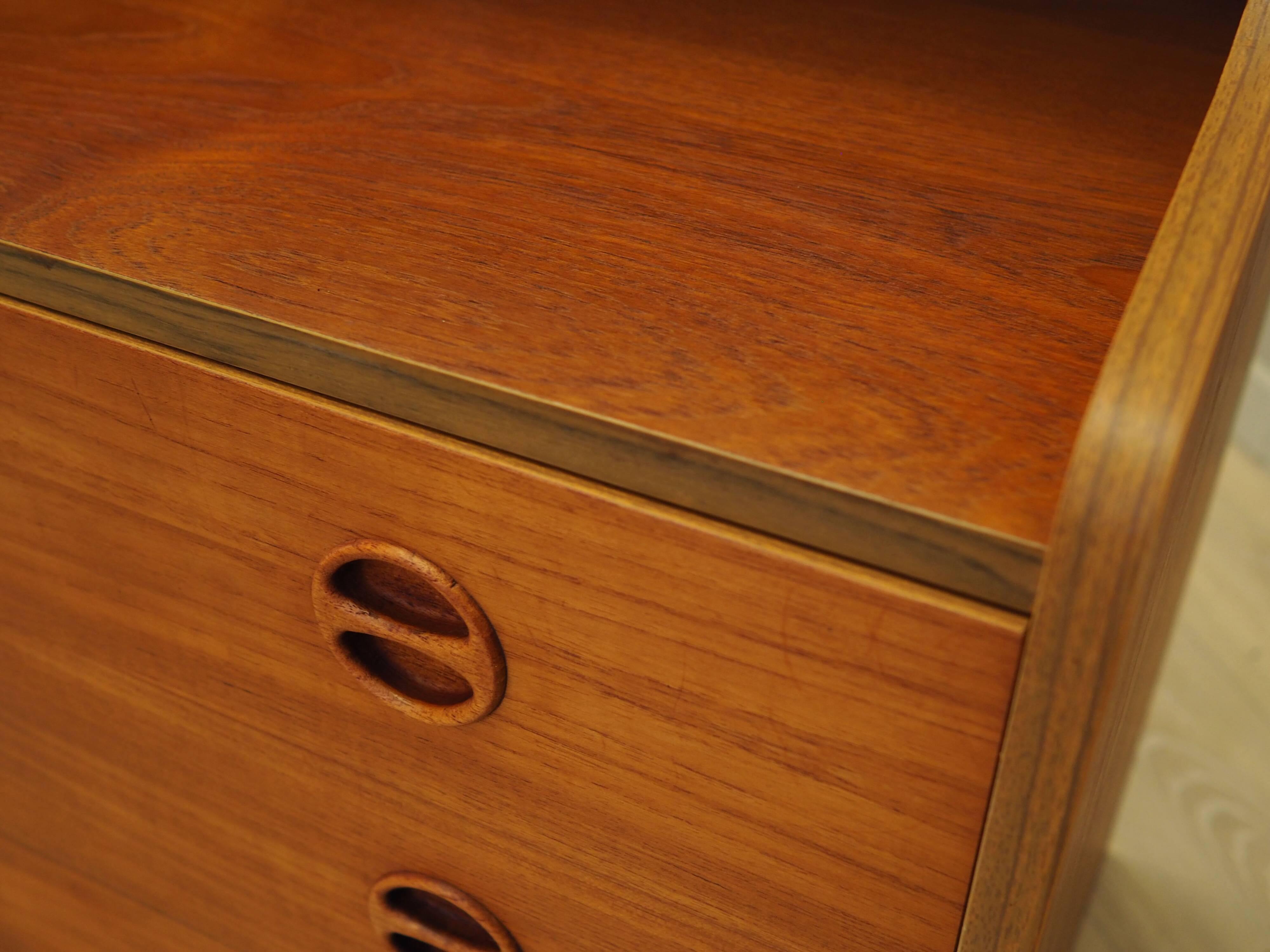 Teak bookcase, Danish design, 1960s, production: Denmark