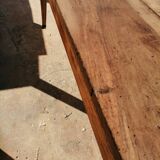 2-drawer pine workshop table