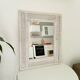 Vintage Boho rattan mirror from the 60s/70s 73*61 cm