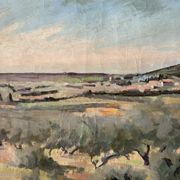 Landscape of Provence, signed Guy Montis (1918-1976)