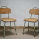 Pair of children's chairs (vintage Spanish in the 60s)