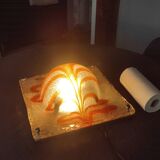 Large vintage Murano glass wall light