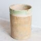 Antique ceramic cylinder vase