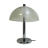 Lampe champignon design vintage métal chromé