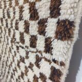 Handmade wool Berber rug 300X195 cm