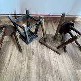 Set of 4 mismatched stools