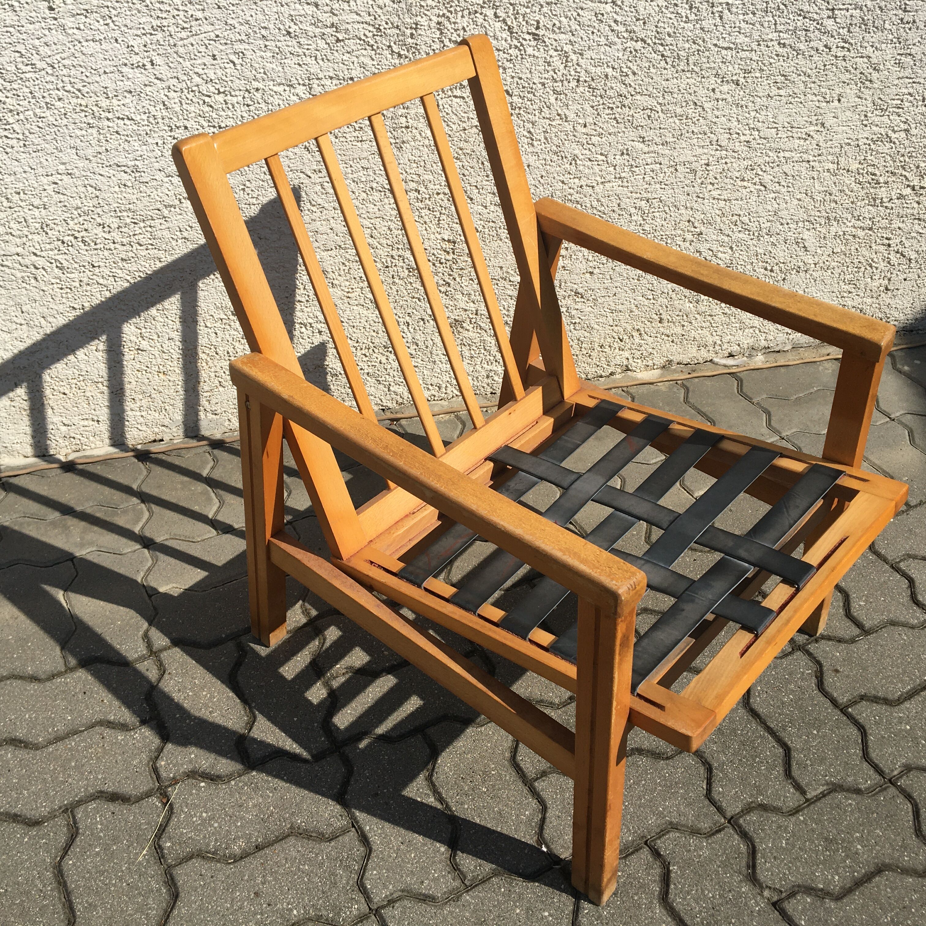 Vintage TON armchair vintage 60s midcentury Czechoslovakia