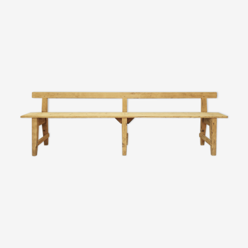 Banc ancien paroisse bois