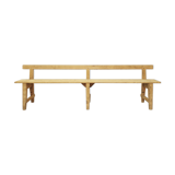 Former wooden parish bench