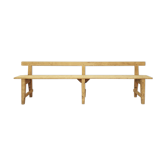 Former wooden parish bench