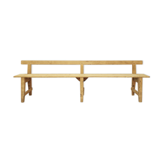 Former wooden parish bench