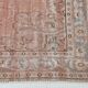 Tapis Oushak Rose Vintage, Tapis Turc Vieilli, 171x267 Cm
