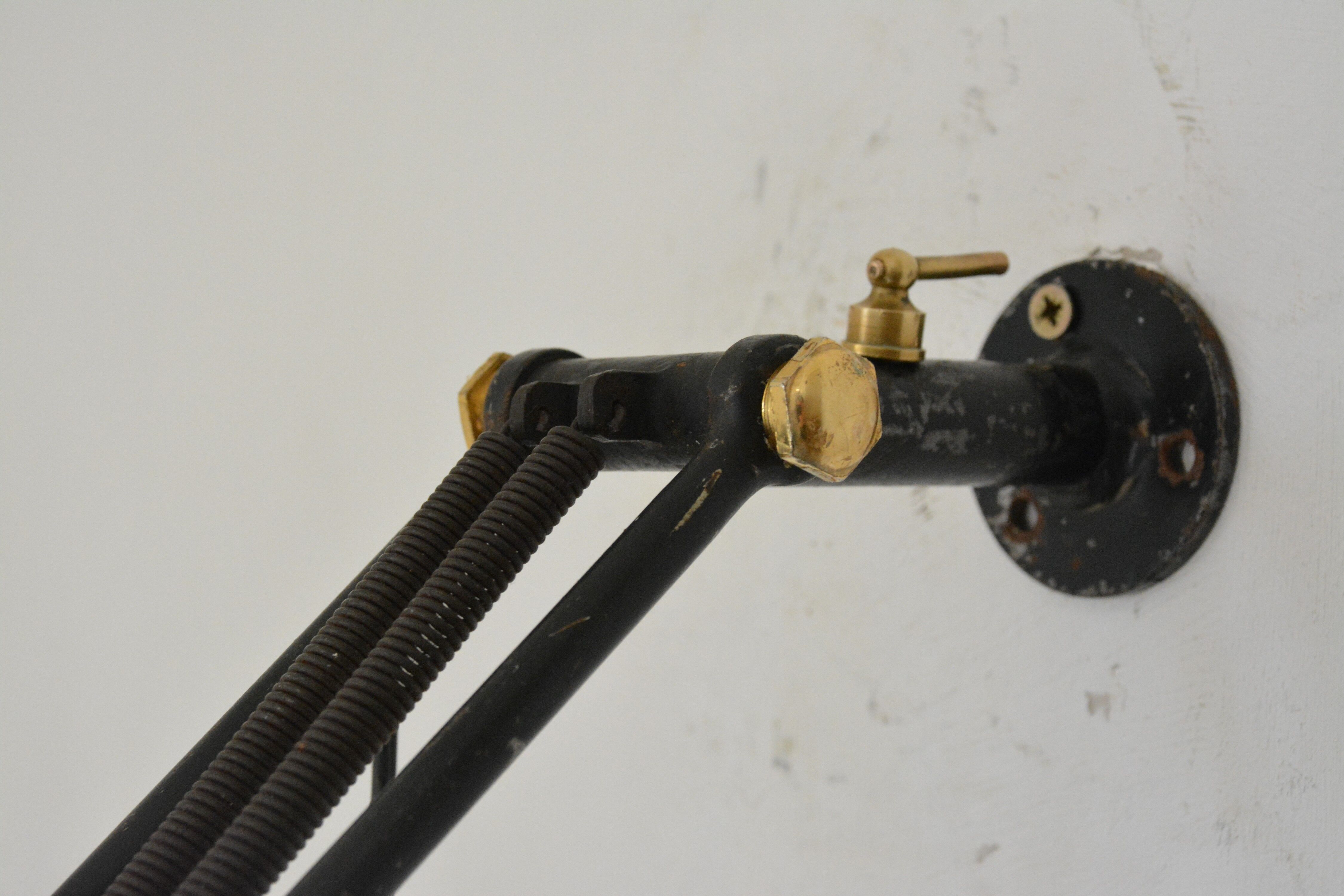 Italian wall lamp, 50s