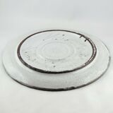 Plate "flower" old mill Perot ceramic Vallauris