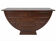 Curved mahogany sideboard with 10 drawers – Chic colonial spirit