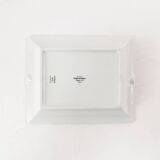 Porcelain cigar ashtray, Philippe Deshoulieres, France, 1980s.