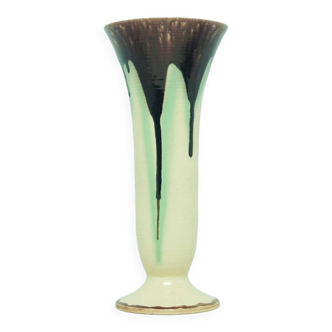 Vintage tapered vase plateelbakkerij zuid hollands gouda