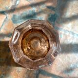 Geometric pink vase