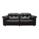 Brown leather sofa, Swiss design, 1970s