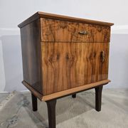 70s Walnut Nightstand
