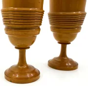 Magic trick vases • Turned boxwood • Napoleon III
