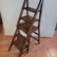 Antique stepladder chair