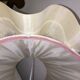 doubled skirted lampshade