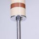 Mid-Century Chandelier in Chromed Steel and Glass from Drukov, Czech, 1970s