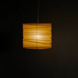 Vintage Mid Century "35X" Paper Pendant by Isamu Noguchi , 1970s