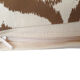 Ottoman cushion cover style ivory / olive ikat - 50 x 50