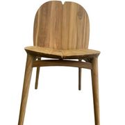 Solid wood chair "Merle"