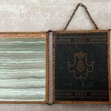 Old triptych mirror