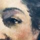 Portrait painting of a woman in the 40s