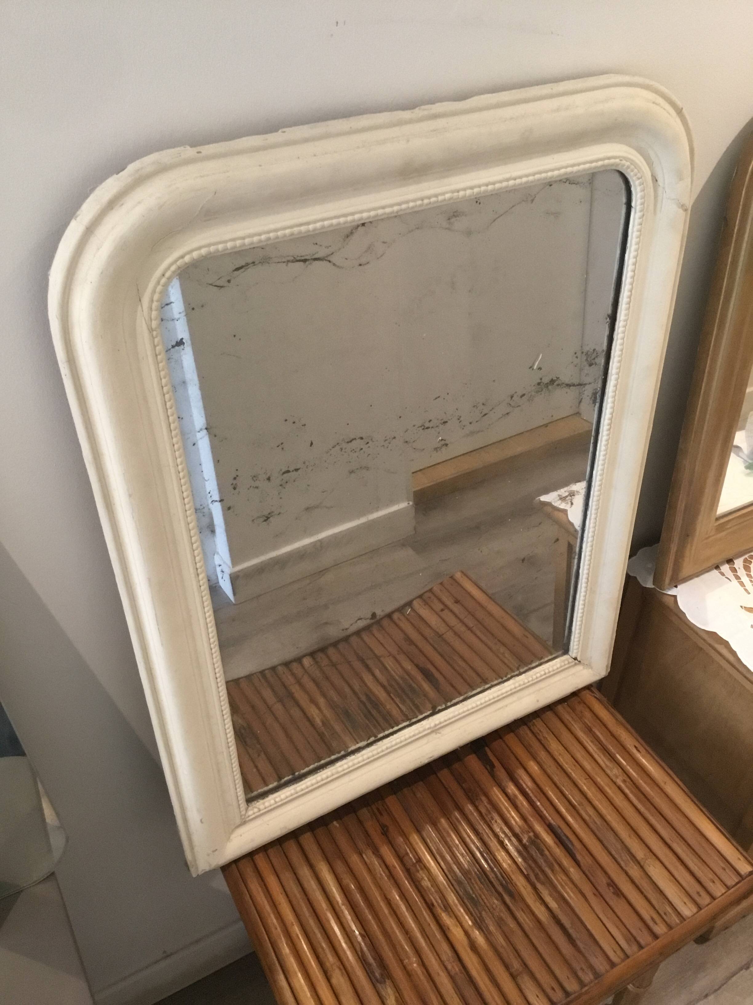 Antique mirror in Louis Philippe style