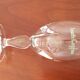 Set of 6 glasses on foot serographed "Irish Coffee"