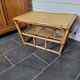 Vintage rattan coffee table