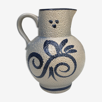 West Germany ceramic pitcher