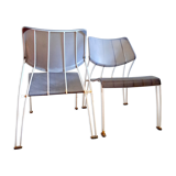 Pair of vintage HASSLO armchairs by Monika MULDER for Ikéa 1990